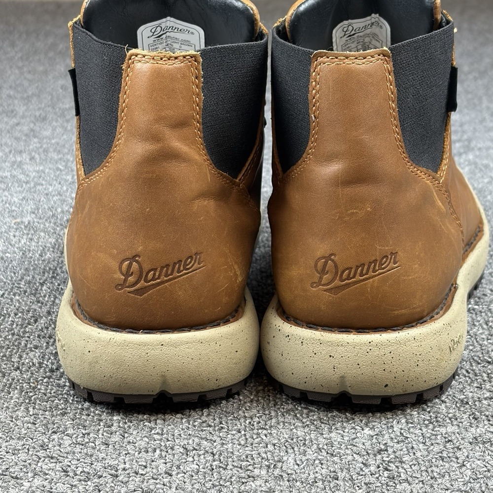 Danner Vertigo 917 Gore-Tex Boots 32381 Light Brown Leather Vibram Mens 9.5 D - Picture 5 of 10